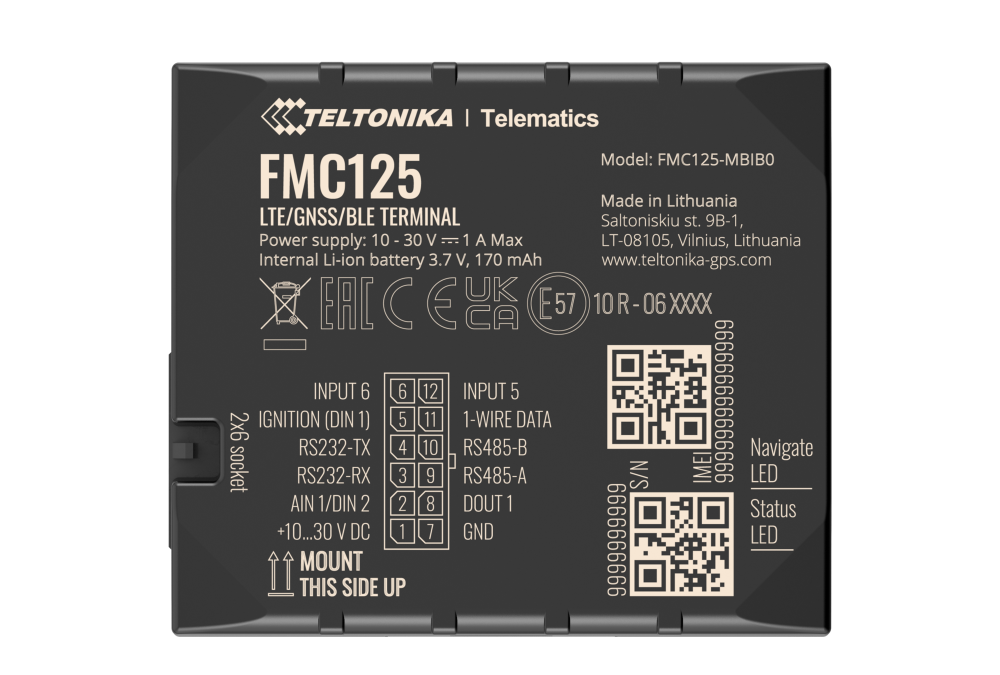 Teltonika Telematics FMC125