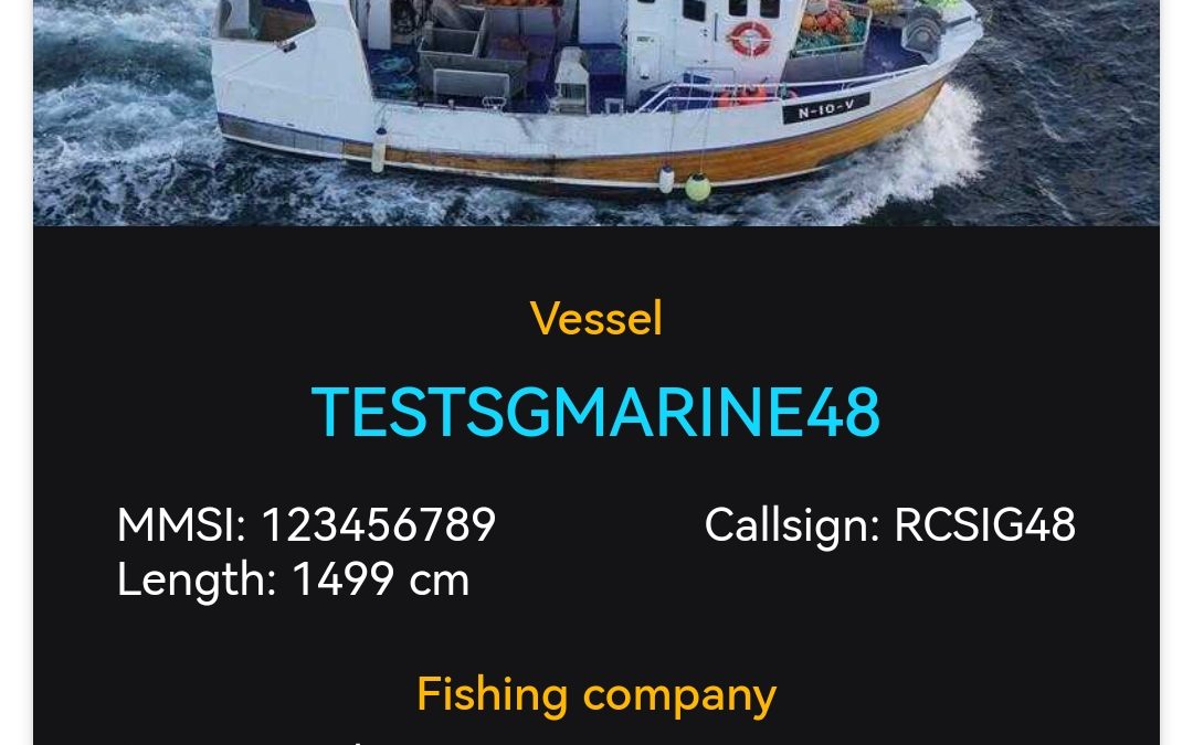 SG Marine Catch Report App